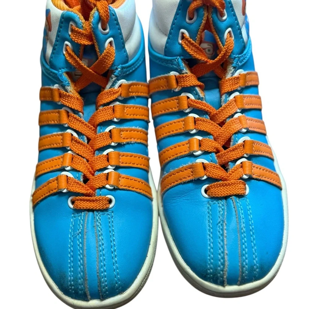 K-Swiss Kids Sneakers in Blue and Orange
